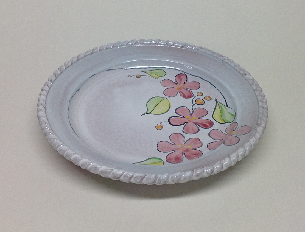 Floral Plate