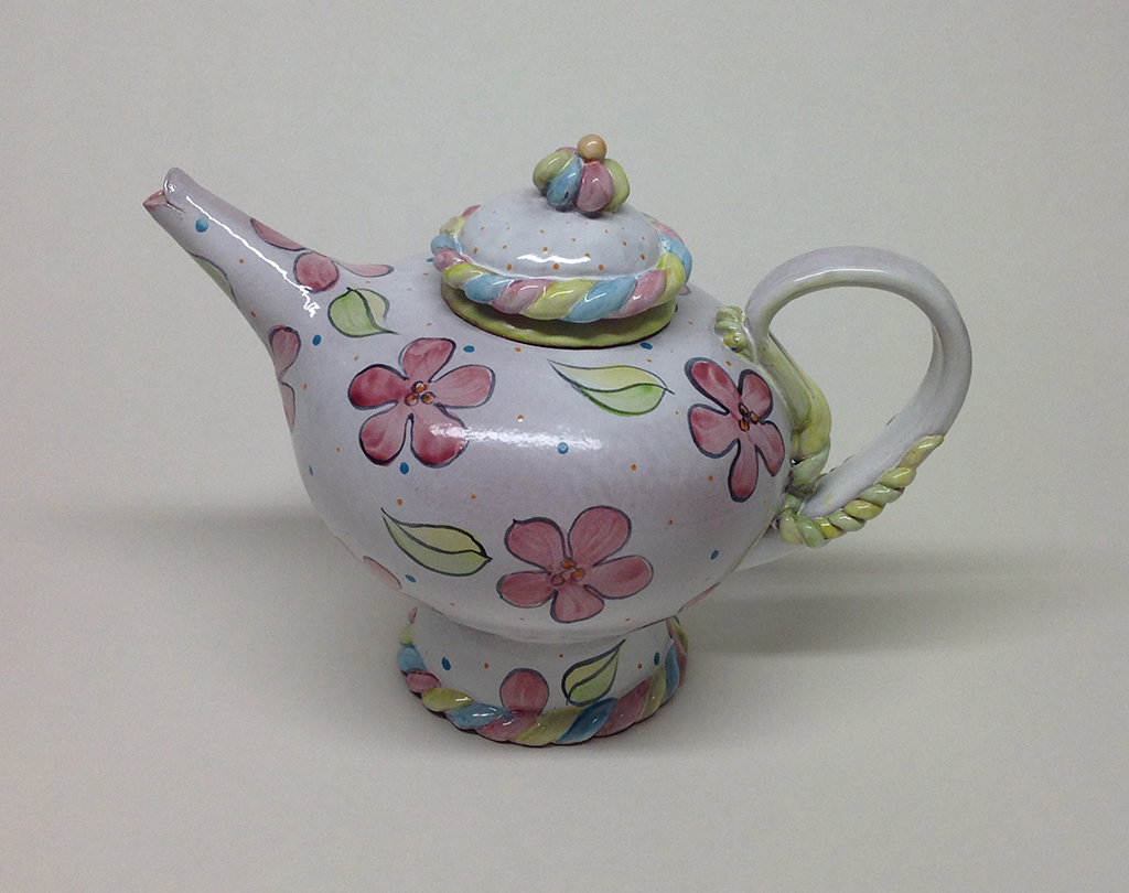 Floral Teapot, view B