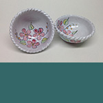 Two Floral Bowls