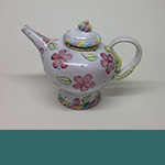 Floral Teapot, view A